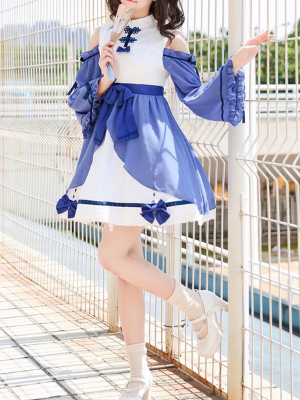 ✨ Stunning Chinese-Style (Qi/Wa) Lolita Costume Dress Sz L✨